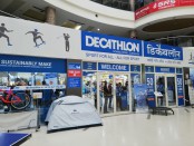 インド　スポーツ用品　Decathlon